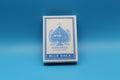 Ham Deck playing cards with blue back design on a blue background