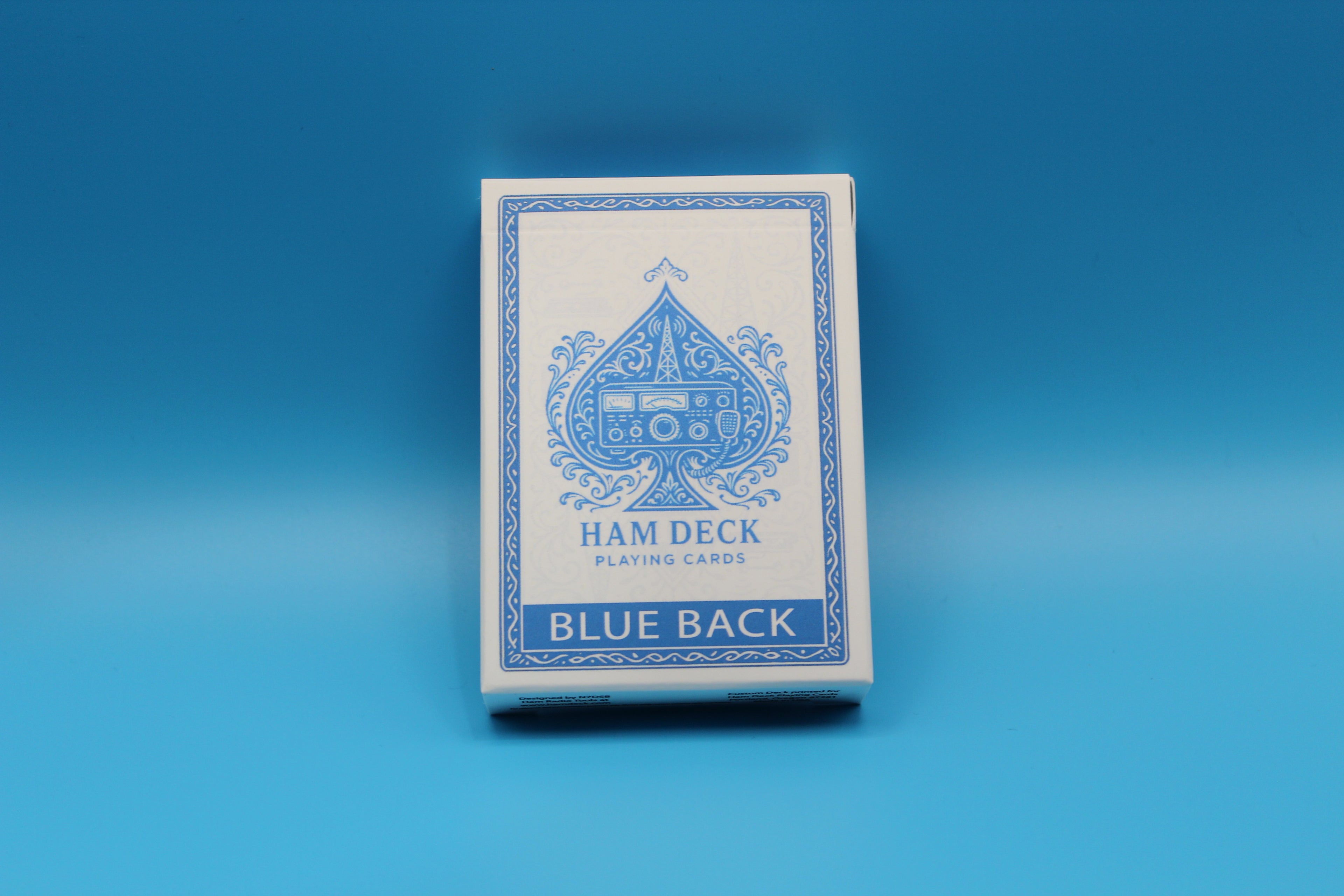 Ham Deck - Blue Back